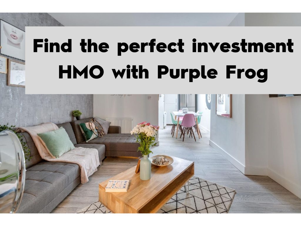 Find the perfect investment HMO with Purple Frog